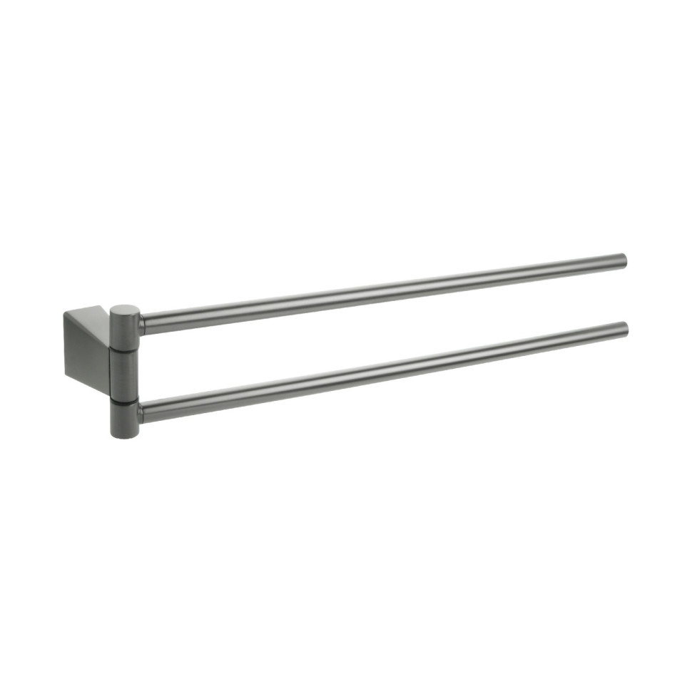 Полотенцедержатель рога 2-ой Fixsen Trend Graphite, FX-98002А