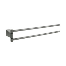 Полотенцедержатель рога 2-ой Fixsen Trend Graphite, FX-98002А
