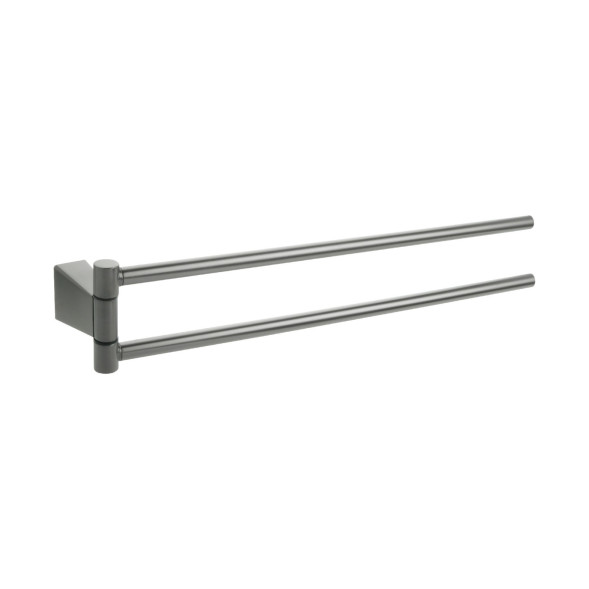 Полотенцедержатель рога 2-ой Fixsen Trend Graphite, FX-98002А