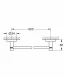 Держатель для банного полотенца 600, темный графит матовый Grohe Essentials 40366AL1