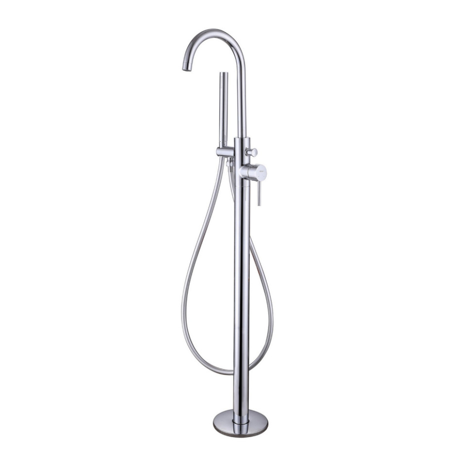 Смеситель ABBER Wasser Kreis AF8115N напольный для ванны, хром