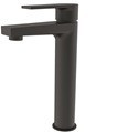 BT.SR6500S Sharp Long Смеситель для раковины (высокий)МАТОВЫЙ ЧЕРНЫЙ