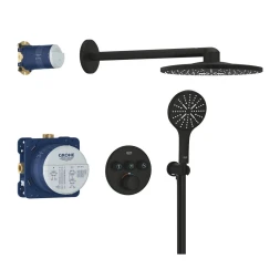 Набор для комплектации душа GROHE Grohtherm SmartControl: встраиваемый термостат, SmartBox, верхний душ, ручной душ, ограничитель расхода, фантомный ч