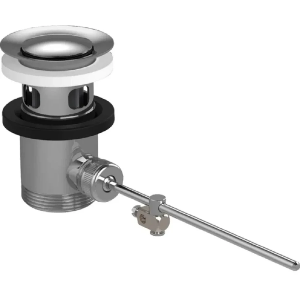 Смеситель для раковины 80, с донным клапаном, хром Hansgrohe Rebris E 72550000