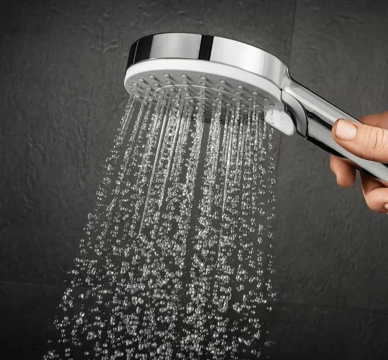 Душевая система с термостатом для ванны, черный Hansgrohe Vernis Blend 26899670