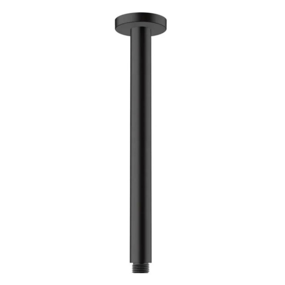 Кронштейн душевой 300, потолочный, черный Hansgrohe Vernis Blend 27805670