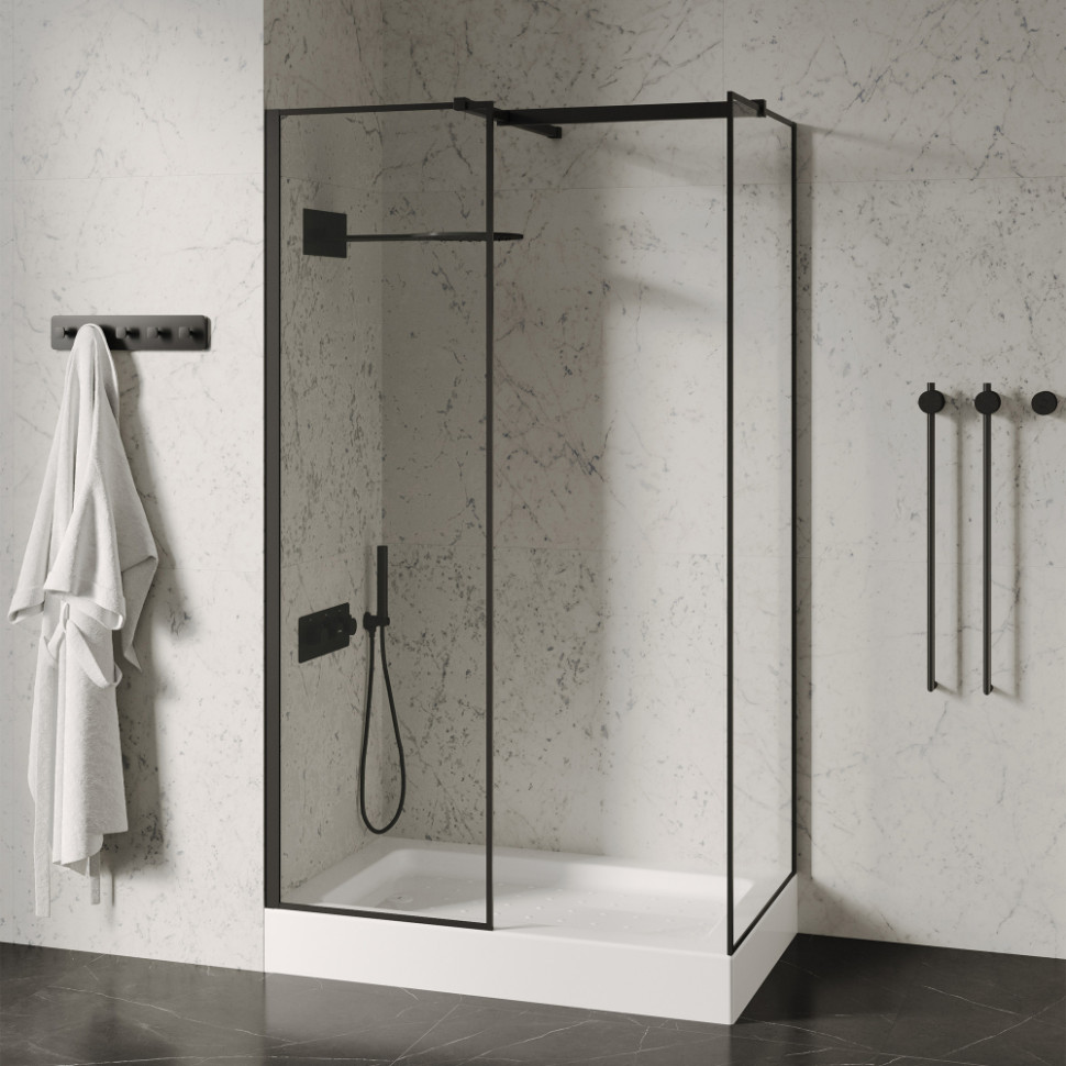 Душевой поддон ABBER AD3C127 120х70 прямоугольный, акриловый, белый