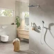 Набор для комплектации душа GROHE Grohtherm SmartControl: встраиваемый термостат, SmartBox, верхний душ, ручной душ, ограничитель расхода, хром