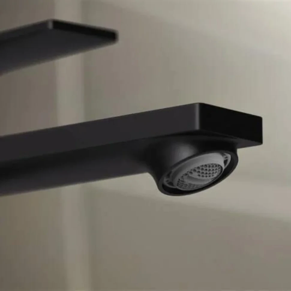 Смеситель для раковины 240, с донным клапаном, черный Hansgrohe Rebris S CoolStart 72581670