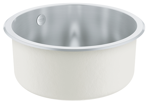 Мойка GROHE K200 Sink круглая с одной чашей, нержавеющая сталь (31720SD0)
