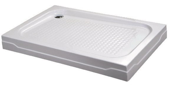 Душевой поддон ABBER AD3C118 110х80 прямоугольный, акриловый, белый