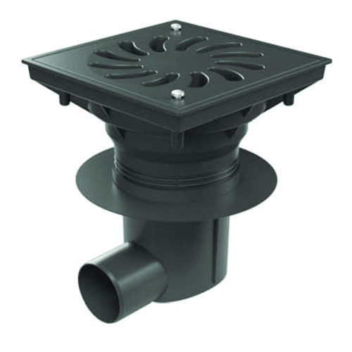 436Vz канализационный трап с боковым сливом (S)