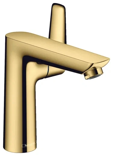 Смеситель для раковины 150, с донным клапаном, золото Hansgrohe Talis E 71754990