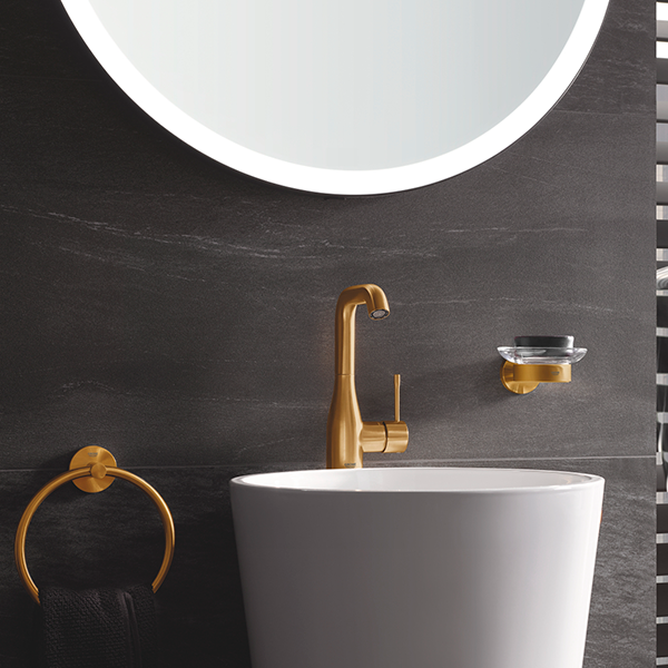 Держатель настенный для мыльницы/стакана, холодный рассвет Grohe Essentials 40369GN1