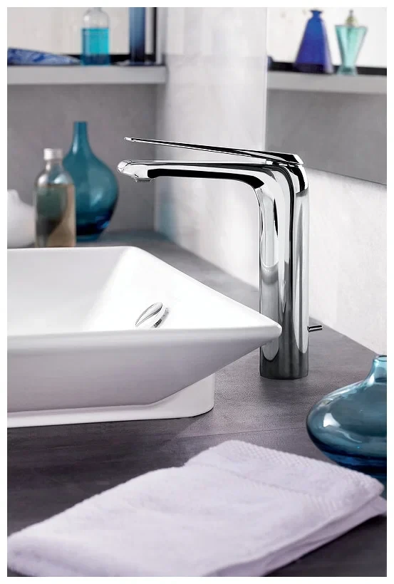 Смеситель для умывальника, высокий, хром Jacob Delafon Avid E97347-ND-CP