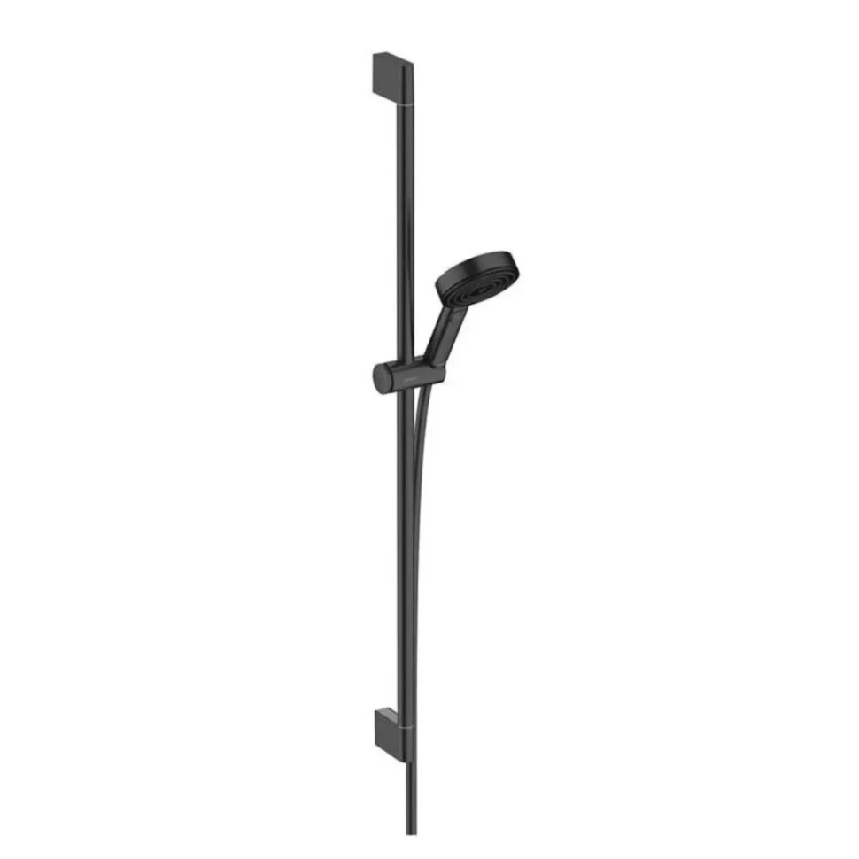 Душевой гарнитур 900, черный Hansgrohe Pulsify 105 3jet Relaxation EcoSmart 24171670