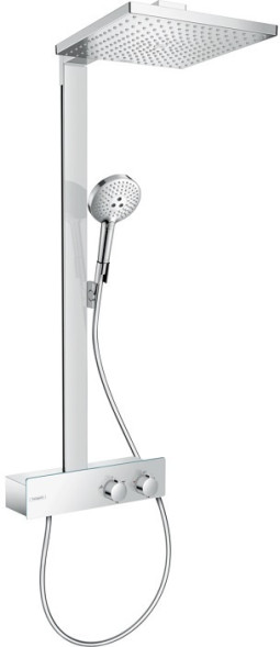 HG27361000 Raindance E Showerpipe 300 1jet Душевая система с термостатом для душа ShowerTablet 350