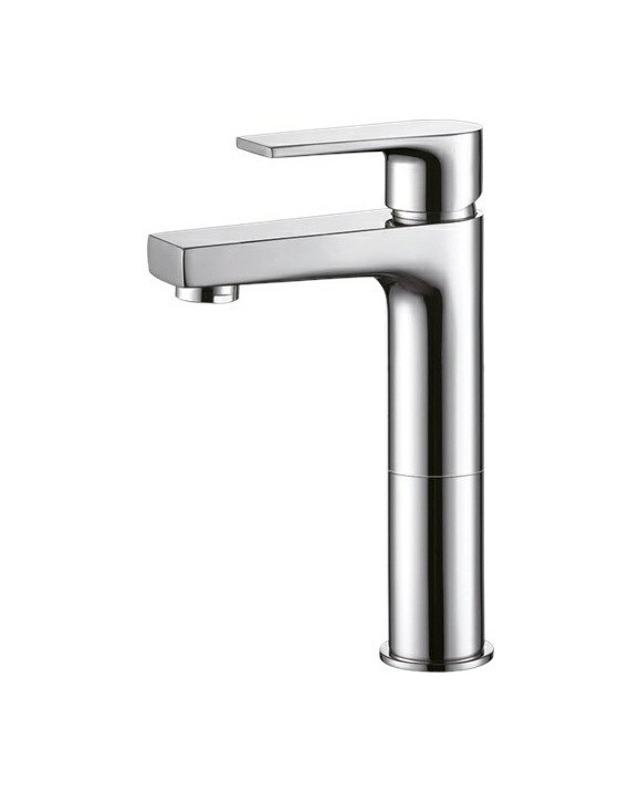 BT.SR6500 Sharp Long Смеситель для раковины высокий ХРОМ
