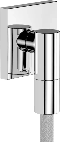 Подключение для душевого шланга с клапаном обратного тока, хром Hansgrohe FixFit Fine E 28883000