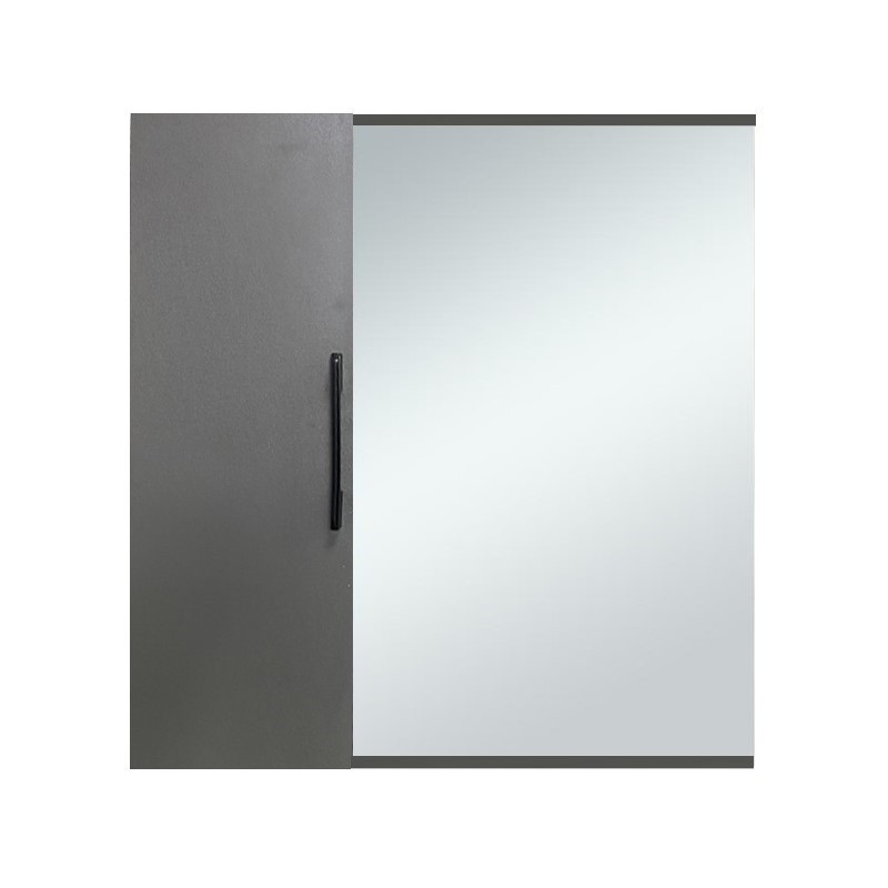 Шкаф-зеркало ORBITA-4 NEO 60*70 Графит