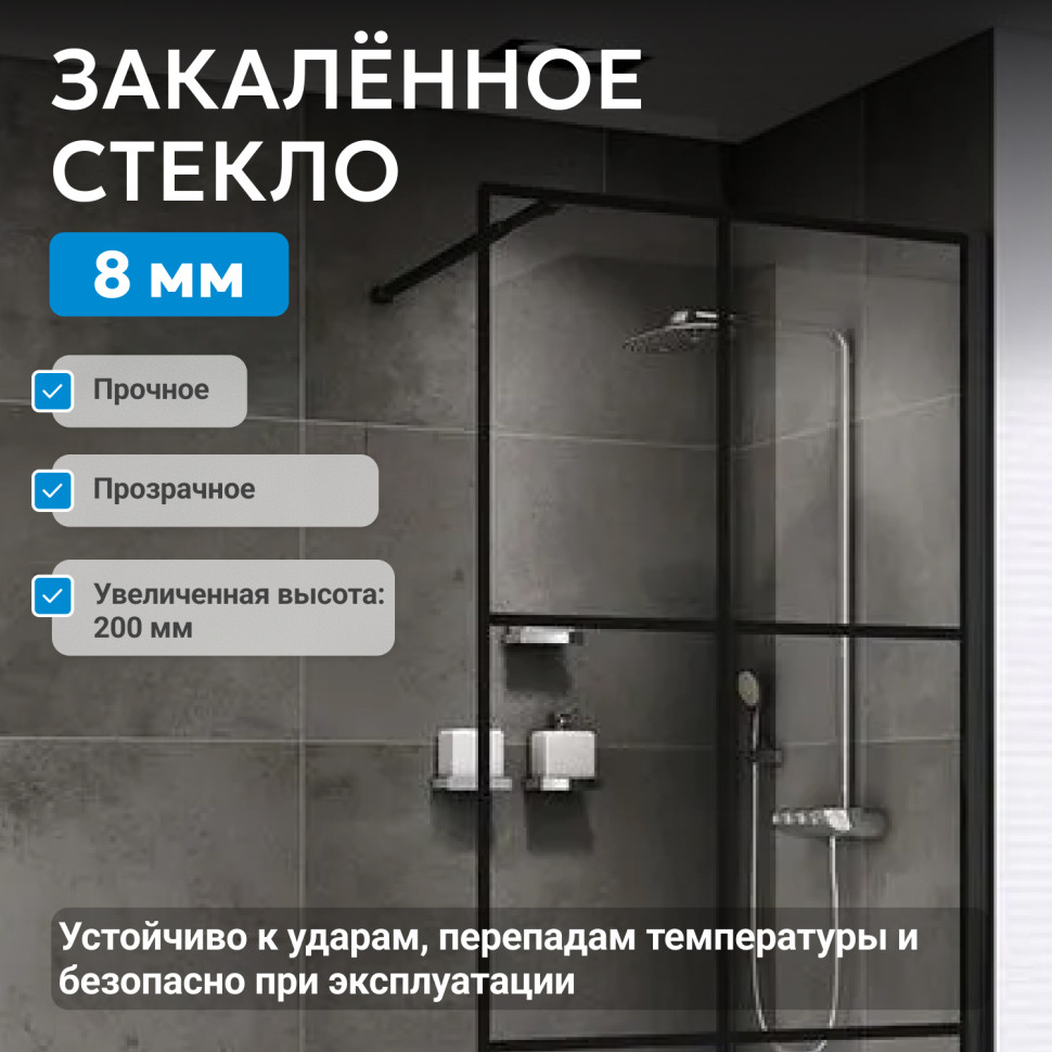 Душевая перегородка ABBER Immer Offen AG62120B8