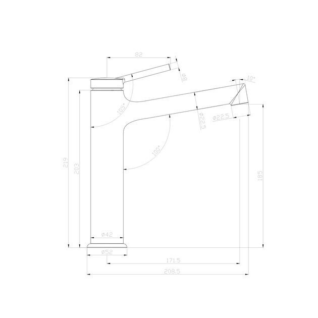 LM3837C Смеситель Lemark Minima для раковины