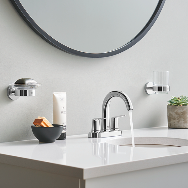 Мыльница Grohe Essentials с держателем, хром (40444001)