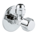 Вентиль угловой 1/2x3/8 для подключения смесителей, хром Grohe 22018000