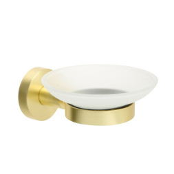 Мыльница стекло FIXSEN COMFORT GOLD золото-сатин FX-87008