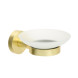 Мыльница стекло FIXSEN COMFORT GOLD золото-сатин FX-87008