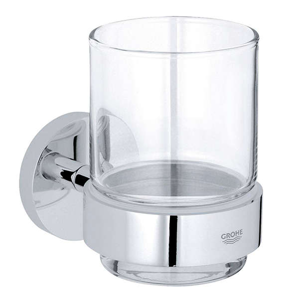 Стакан GROHE Essentials с держателем 40447001