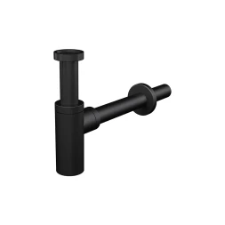 Сифон для раковины d32, круглый, черный Alcaplast Design A400BLACK