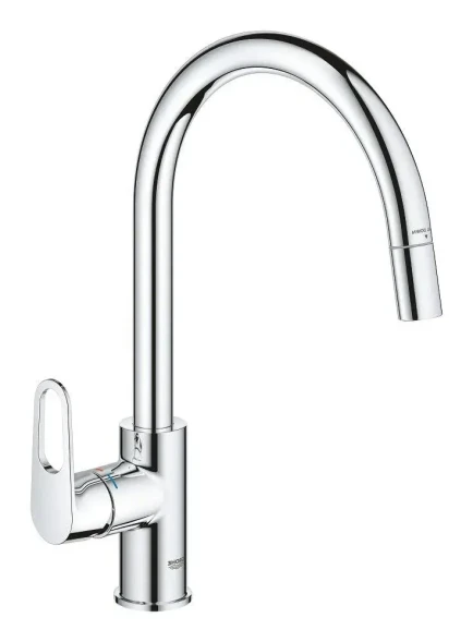 Смеситель для кухни, хром Grohe BauFlow 30549000