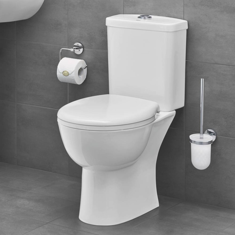 Унитаз напольный безободковый Grohe Bau Ceramic 39349000