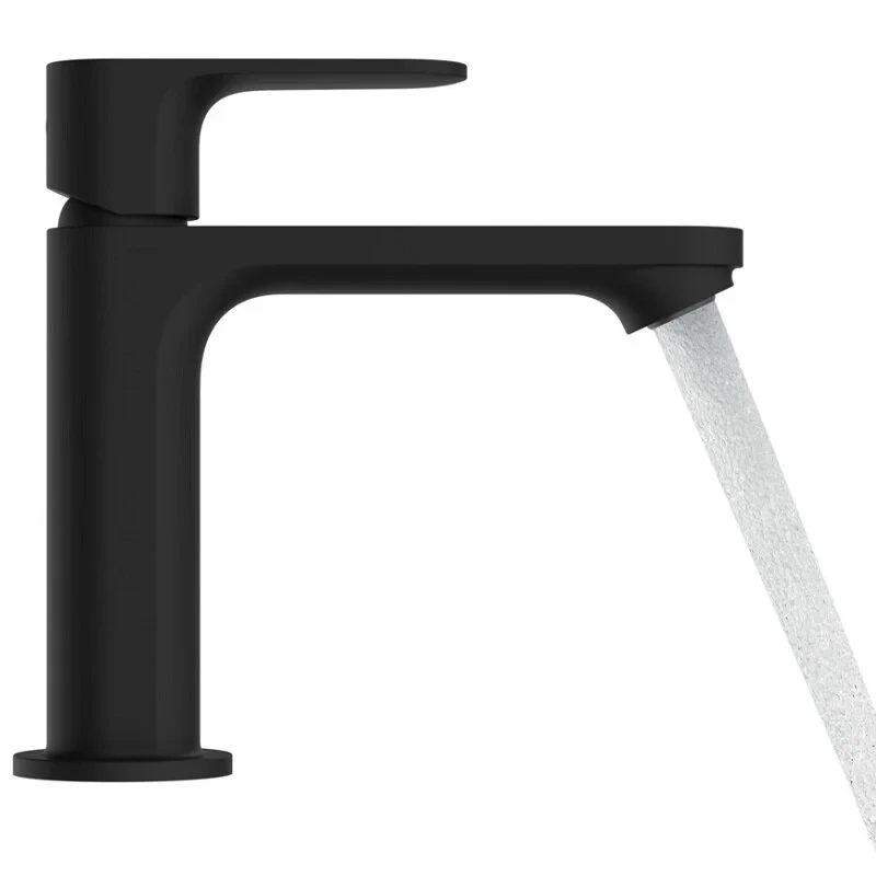 Смеситель для раковины 110, с донным клапаном, черный Hansgrohe Rebris E 72557670