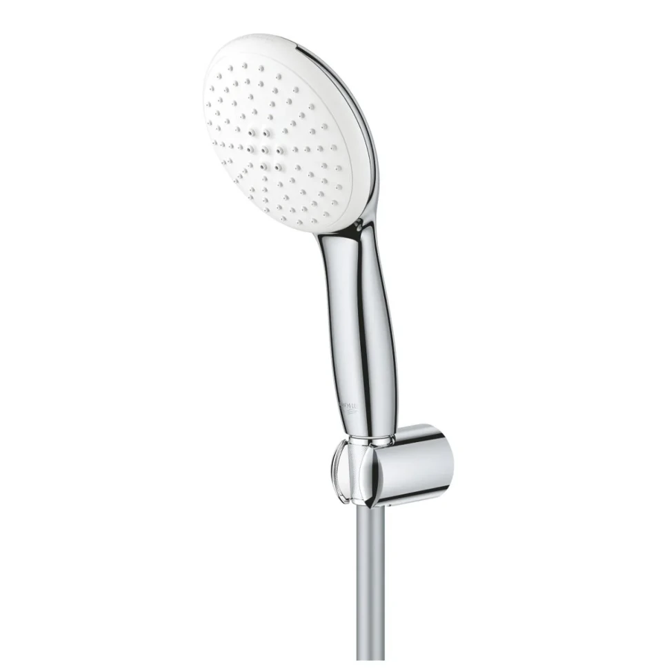 Ручной душ с держателем и шлангом, 2 вида струи, хром Grohe Tempesta 110 27799003
