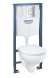 Комплект 4в1: Инсталляция 38772001, унитаз безободковый GROHE Bau Ceramic (32-68) 39351000/38772001