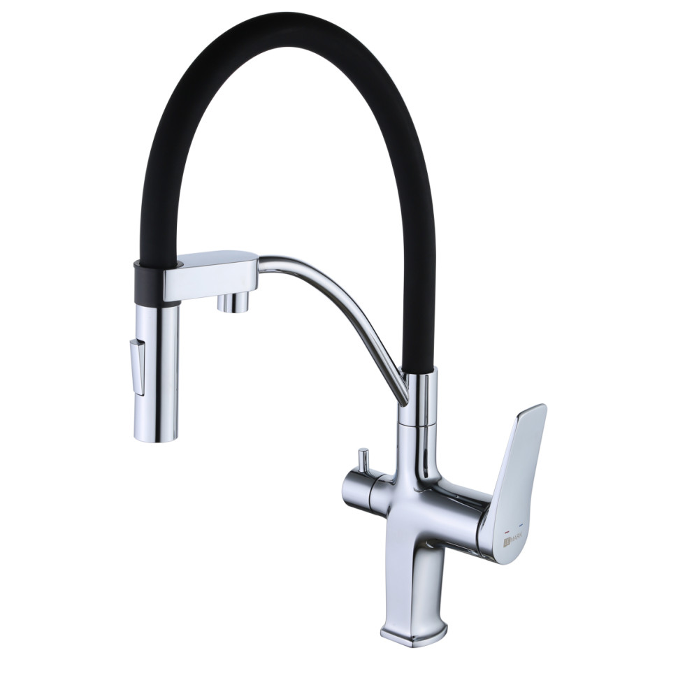 LM3074C Смеситель Lemark Comfort для кухни с подключением к фильтру с питьевой водой