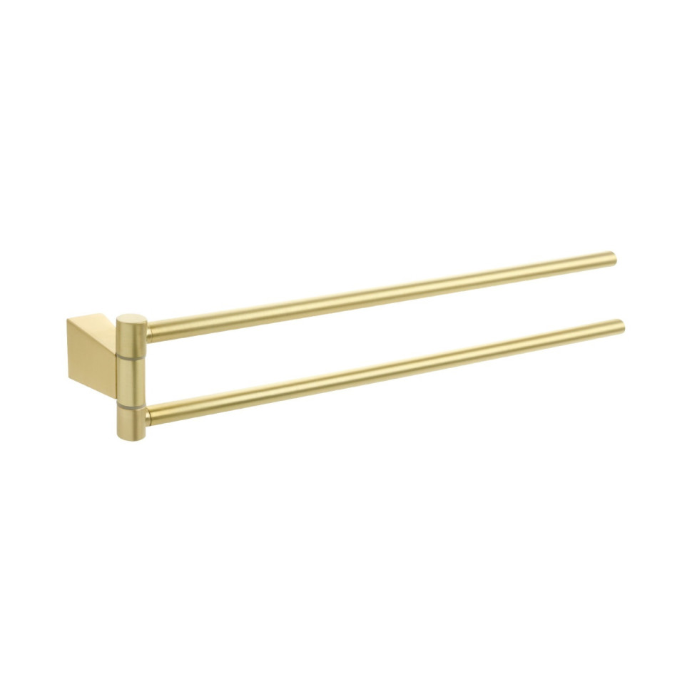 Полотенцедержатель рога 2-ой Fixsen Trend Gold, FX-99002А