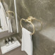 Полотенцедержатель кольцо FIXSEN "COMFORT GOLD" золото-сатин FX-87011