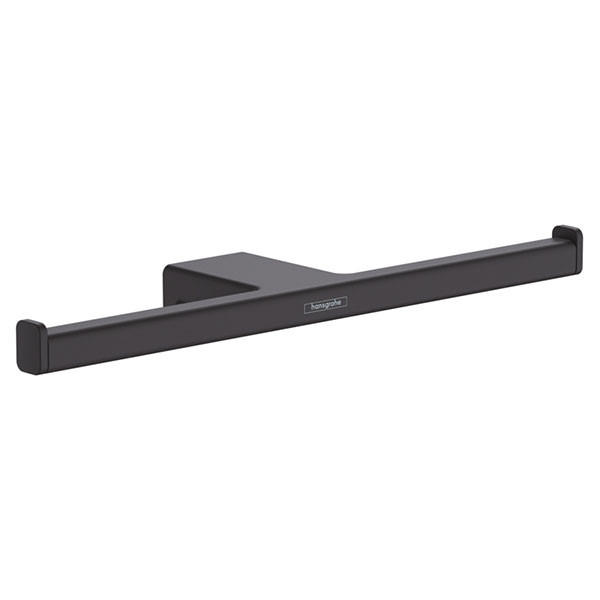 Держатель туалетной бумаги, двойной, черный Hansgrohe AddStoris 41748670