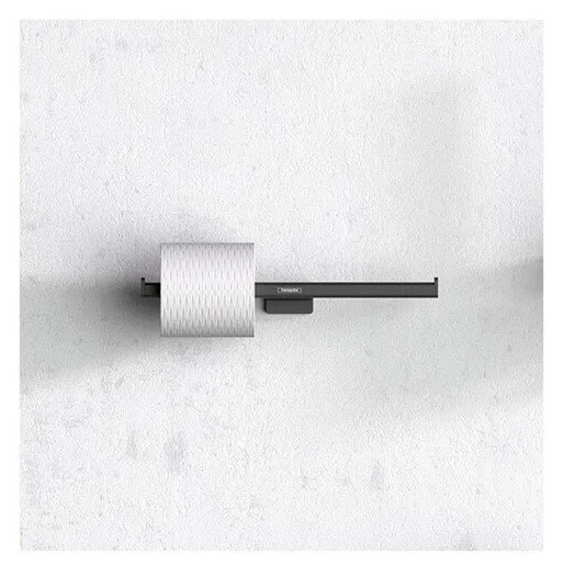 Держатель туалетной бумаги, двойной, черный Hansgrohe AddStoris 41748670