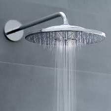 Верхний душ с кронштейном 422, 2 режима струи, с ДУ, хром Grohe Rainshower 310 SmartConnect 26640000