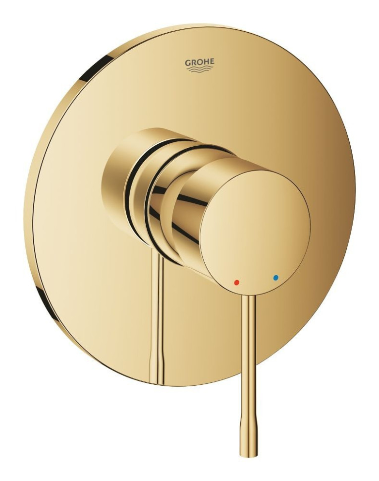 Внешняя часть смесителя для ванны GROHE Essence на 2 потребителя, холодный рассвет глянец (24168GL1)