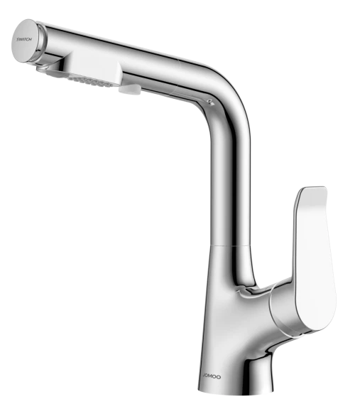 Смеситель для раковины, выдвижной излив, хром JOMOO 32394-649/1B-Z