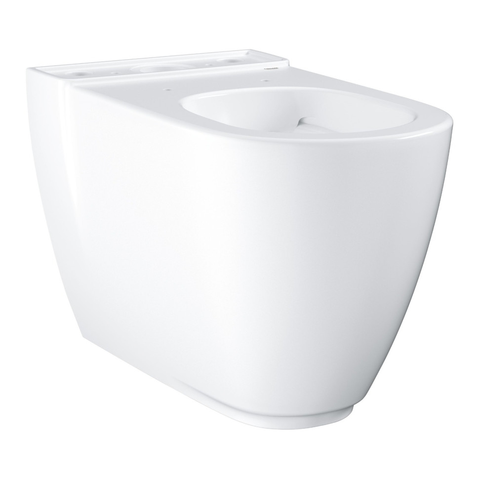 Унитаз напольный GROHE Essence Ceramic, для комбинации с бачком наружного монтажа, альпин-белый (3957200H)