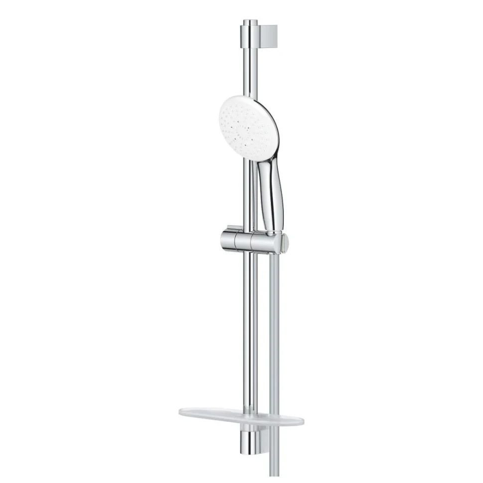 Душевой гарнитур 600, с полочкой, 3 вида струи, хром Grohe Tempesta 110 27927003