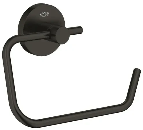 Держатель для туалетной бумаги GROHE Start, черный матовый (412002430)