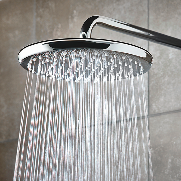 Душевая система с переключателем, без смесителя, хром Grohe Tempesta Cosmopolitan 250 26675000