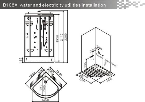 Комплект подвесной унитаз ABBER Rechteck AC1201MB черный матовый с инсталляцией AC0105 и кнопкой AC0121RG золото розовое